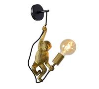 LUCIDE EXTRAVAGANZA CHIMP - Applique murale - 1xE27 - Noir