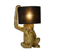 LUCIDE EXTRAVAGANZA CHIMP - Lampe de table - Ø 30 cm - 1xE14 - Noir