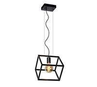 LUCIDE FABIAN - Suspension - 1xE27 - Noir