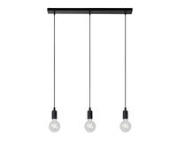 LUCIDE FIX - Suspension - 3xE27 - Noir