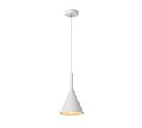 LUCIDE GIPSY - Suspension - Ø 16,5 cm - 1xE27 - Blanc