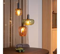 Lucide ILONA Suspension ronde à 3 sources lumineuses, E27, 45408/13/99,