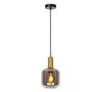 LUCIDE JOANET - Suspension - Ø 16 cm - 1xE27 - Fumé