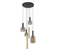 LUCIDE JOANET - Suspension - Ø 65 cm - 3xE27 - Laiton