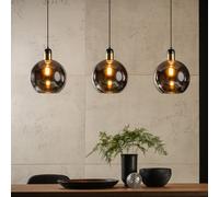 Lucide JULIUS Suspension à 3 sources lumineuses, E27, 34438/03/65,