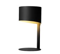 LUCIDE KNULLE - Lampe de table - Ø 15 cm - 1xE14 - Noir