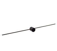 LUCIDE MIZAR - Applique murale Salle de bains - LED - 1x11W 2700K - IP44 - Noir