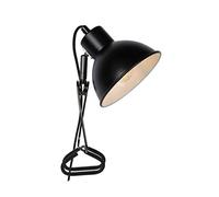 LUCIDE MOYS - Lampe à pince - 1xE27 - Noir