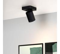 LUCIDE NIGEL - Spot plafond - LED Dim to warm - GU10 (MR16) - 1x5W 2200K/3000K - Noir