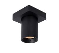 LUCIDE NIGEL - Spot plafond - LED Dim to warm - GU10 (MR16) - 1x5W 2200K/3000K - Noir