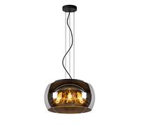 LUCIDE OLIVIA - Suspension - Ø 40 cm - 3xE27 - Fumé