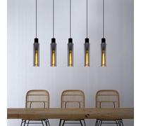 Lucide ORLANDO Suspension à 5 sources lumineuses, E27, 74404/05/65,