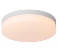 Lucide Plafonnier LED rond Biskit - Blanc