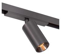 Lucide Premium LINIAL MOX - Système d'éclairage monocircuit / Rail d'éclairage intelligent - Intelligent - 48V - 1xLED - Champagne – finition satinée, gris anthracite, 5 cm, 10