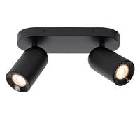 LUCIDE PUNCH - Spot plafond - 2xGU10 (MR16) - Noir