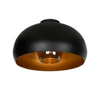 LUCIDE SHARAN - Plafonnier - Ø 38 cm - 1xE27 - Noir