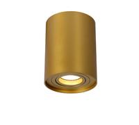 LUCIDE TUBE - Spot plafond - Ø 9,6 cm - 1xGU10 (MR16) - Or Mat/Laiton