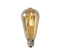 Ampoule LED filament ambrée ovale E27 5W 500 lm lumi?re chaude dimmable Lucide