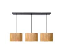 Lucide Suspension scandinave rotin - Bois clair