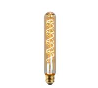LUCIDE T32 - Ampoule filament - Ø 3,2 cm - LED Dim. - E27-1x4,9W 2200K - Ambre