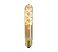 LUCIDE T32 - Ampoule filament - Ø 3 cm - LED Dim. - E27-1x4,9W 2200K - Ambre