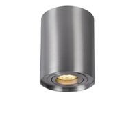 Lucide TUBE - Spot Plafond - Ø 9,6 cm - GU10 - Chrome Dépoli
