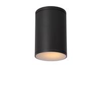 LUCIDE TUBIX - Spot plafond Intérieur/Extérieur - Ø 10,8 cm - 1xE27 - IP54 - Anthracite