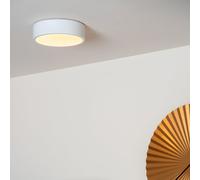 LUCIDE UNAR - Plafonnier - Ø 20 cm - LED 3 StepDim - 1x12W 2700K - Blanc