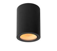 LUCIDE VOLANTIS - Spot plafond Intérieur/Extérieur - Ø 10,8 cm - 1xE27 - IP54 - Noir