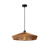 LUCIDE YUNKAI - Suspension - Ø 50 cm - 1xE27 - Naturel