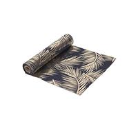 Luck Chemin de Table and Bleu foncé avec Feuilles de Palmier 5 m