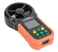 LUCKDANO Anémomètre Numérique Vent Anémomètre Numérique Portatif PM6252B Outil de Mesure de la Vitesse du Vent avec écran LCD pour le Suivi de la Température et de l'humidité