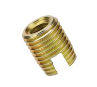 LUCKDANO au Filetage de la Douille 20 Pièces Inserts Filetés en Acier au Carbone M6x1.0 et M9x1.0 |Accessoires de Réparation de Filetage zingué pour l'automobile, la Construction et Plus (#5)
