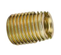 LUCKDANO au Filetage de la Douille 20 Pièces Inserts Filetés en Acier au Carbone M6x1.0 et M9x1.0 |Accessoires de Réparation de Filetage zingué pour l'automobile, la Construction et Plus (#9)