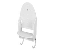 LUCKDANO Clothes Iron Storage Support de Fer à Repasser électrique Support de Fer à Repasser Mural avec Crochet pour Salle de Bain à Domicile - PBT, Conception Facile, Convient à la Plupart des Fers