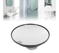 LUCKDANO Miroir Grossissant avec Miroir Grossissant 20X avec 3 Ventouses | de Maquillage Rond Portable à Forte Aspiration pour Salle de Bain |Idéal pour Les Voyages et Les Soins de la Peau (Black)