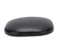 LUCKDANO Oreiller Portatif pour les Mains et les Ongles, Repose-bras en Cuir PU Souple pour Manucure, pour Salon, Maison, Voyage, Coussin 6,30x6,30 Pouces (BLACK)