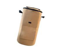 LUCKGONI Sac de compostage en tissu épais avec grande capacité et double fermeture sur le dessus, idéal pour les déchets de jardin et les restes de nourriture