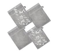 Luckxing Mitaines De Lavage pour Le Corps - s de Toilette à Passant,De Toilette Peau Douce Femme Homme Bébé Visage Corps