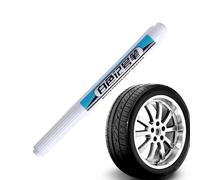 Luckxing Stylo De Peinture Pour Pneus Blanc | Stylo Marqueur Blanc Imperméable À Séchage Rapide | Crayon De Marquage Automobile Réutilisable Polyvalent Pour Réparation Décoration Usage Commercial