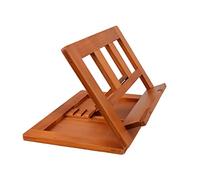 luckxuan Support Livre/Porte Livre Cook Livre Stand Readable Bookstand Pliant Holder Tray for Les tablettes de Recettes Smartphones Stands d'ordinateur Portable Bollants Pupitre de Lecture