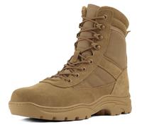 LUDEY Rangers Militaire Homme Bottes moto Fermeture Latérale Botte Combat Tactique Chaussures Randonnée Homme Confortable