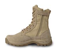 LUDEY Rangers Militaire Homme Chaussure Tactique de Combat YKK Fermeture Latérale pour Hommes Chaussures Armée Bottes Militaire Homme