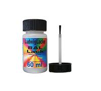 LudwigLacke Stylo de retouche RAL 9010 blanc pur 60 ml avec pinceau