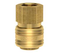 Lüdecke Lüdecke Raccord rapide femelle DN7,2 MS ES12I G1/2" brillant Quantité:1