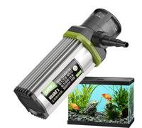 Lufaze Petite pompe à eau pour aquarium - Pompe à pression d'aspiration - 12 V - Pompe à eau de bassin économe en énergie pour aquarium de fontaine