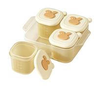 lugreat Bac de congélation pour aliments en cubes | Récipient Étanche - Moule À Congélation Goûter Enfant,Pour parents baby-sitters crèche maison appartement cuisine salle à manger lait