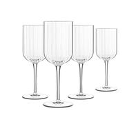 Luigi Bormioli 7540468 Bach Boîte de 4 Verres à Vin Cristal Transparent 7 x 7 x 20,6 cm