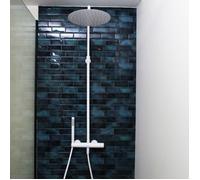 Essebagno – Colonne de douche Luisa avec mitigeur mécanique – blanche