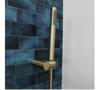 9024075 Luisa combiné support de douche or brossé 3 pièces